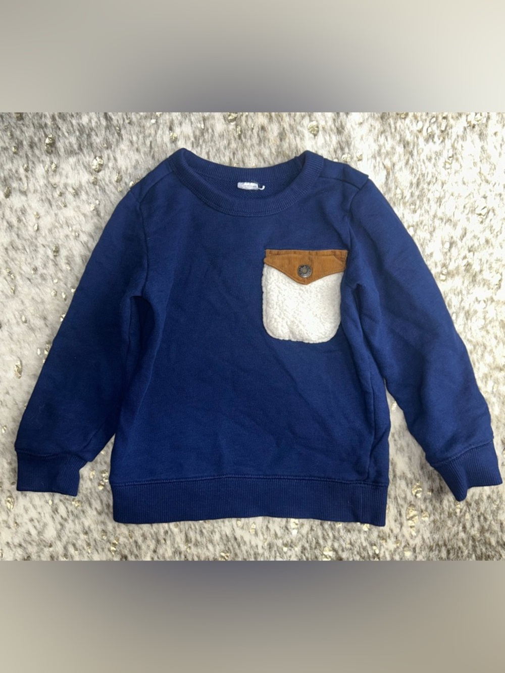 5 for $25🔥Navy Pullover Sweatshirt Kids‎ 4T